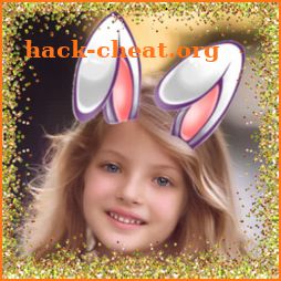 Bunny ears: rabbit face photo editor icon