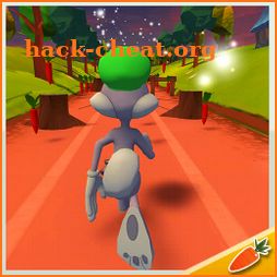 Bunny Run Adventure - Bunny Rabbit Running Games icon