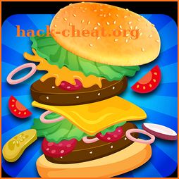Burger Food Factory-Sky Burger Catcher Pro icon