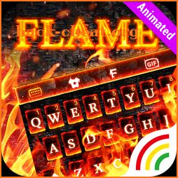 Burning Animated Keyboard icon