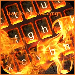 Burning Flaming Fire HD Animated Keyboard Theme icon