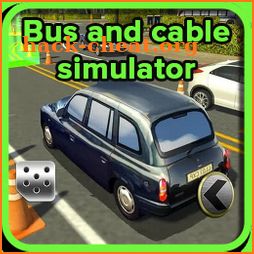 Bus and cable simulator icon