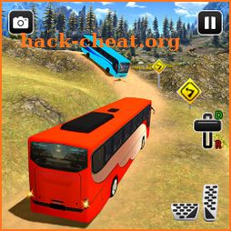 bus driving real coach game 3d icon
