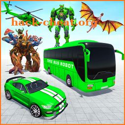 Bus Robot- Dragon Robot Game icon