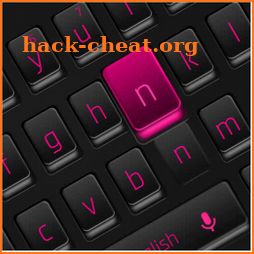 Business Black Pink Keyboard icon