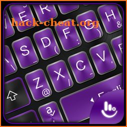 Business Black Purple Keyboard Theme icon