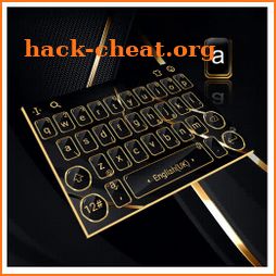 Business Gold Black Keyboard Theme icon