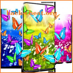 Butterflies live wallpaper icon