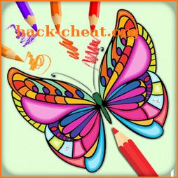 Butterfly Color Book for kids icon