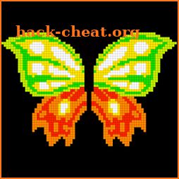 Butterfly Color by Number - Pixel Art Sandbox Draw icon