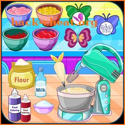Butterfly muffins cooking game icon