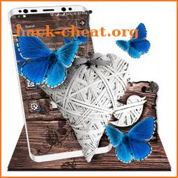 Butterfly Wooden Launcher Theme icon