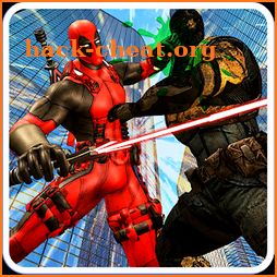 Cable Time hero vs Dual Sword Superhero Combat icon