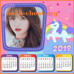 Calendar Photo Editor 2019 icon