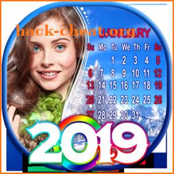 Calendar Photo Frame 2019 📅 Make Picture Frames icon