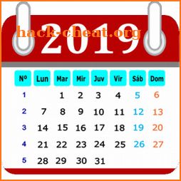 Calendario 2019 en Español icon