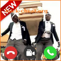 Call from Coffin Dance - Meme simulated messaging icon