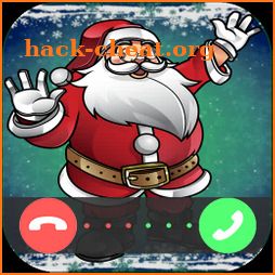 Call from santa claus icon