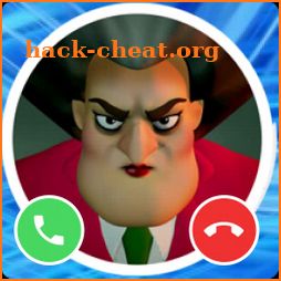 Call from Scary Teacher Video call Simulator Prank icon