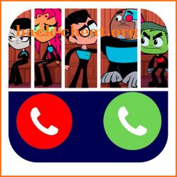 Call From Titans & Teen Go Simulator Prank icon
