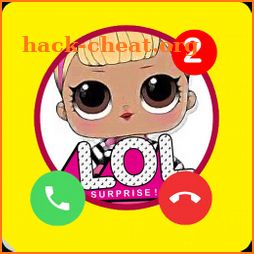 Call Lol dolls Chat + video call (Simulation) icon