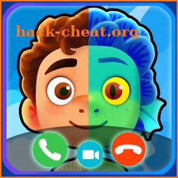 Call Luca chat + Video call (Simulation) icon