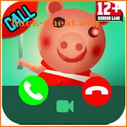 Call Piggy - Creepy  Fake Call : prank Simulator icon