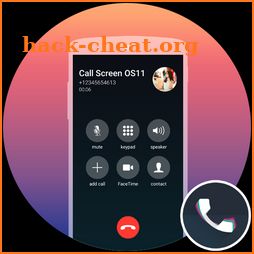 Call Screen Theme OS 11 Phone 8 icon