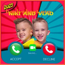 Call Video From Vlad & Nikiita + Wallpaper icon