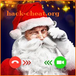 Calling with Santa icon