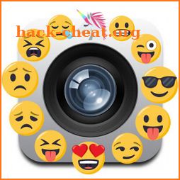 Camara emoji editor stickers icon