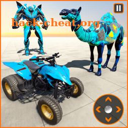 Camel Robot Transformation: ATV Quad Bike Robot icon