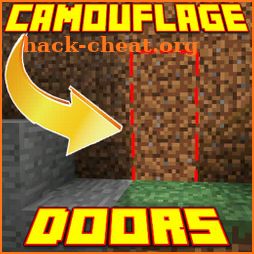 Camouflage Doors Mod for MCPE-Secret Room MCPE Mod icon