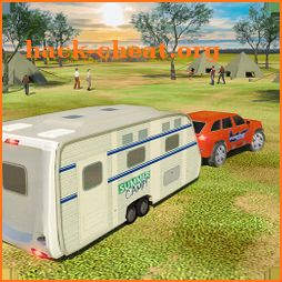 Camper Van Truck Simulator: Cruiser Car Trailer 3D icon