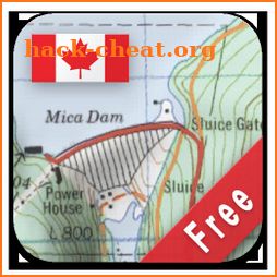 Canada Topo Maps Free icon