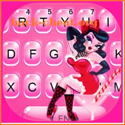 Candy Booty Sexy Girl Keyboard Theme icon