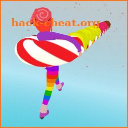 Candy Cane 3D icon