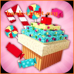 Candy Land Craft: Design & Building Game For Girls icon