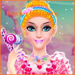 🍭 Candy 👸 Princess 💅 Makeup 💇 Salon icon