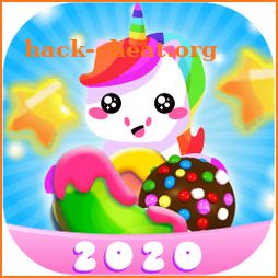Candy Unicorn Smash Puzzle 2020 icon