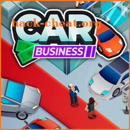 Car business tycoon icon