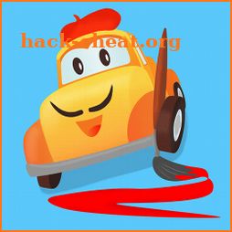 Car City Coloring Book - Kids draw, paint & doodle icon