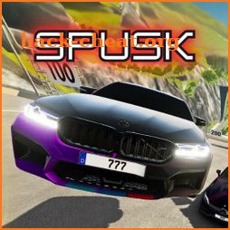 Car Crash Stunt ramp: Spusk 3D icon