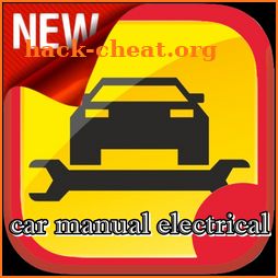 car manual electrical icon