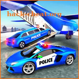Cargo Airplane Police Vehicle Transporter icon