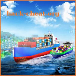 Cargo Ship Sea Port Trading icon