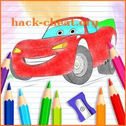 cars coloring and drawing book - how to draw cars icon