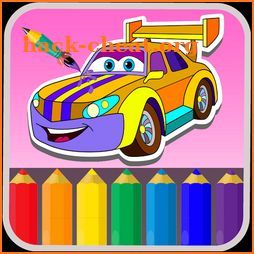 Cars Coloring Book Games icon