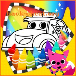 Cars Coloring Book PINKFONG icon