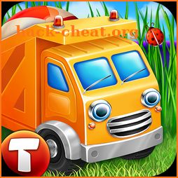 Cars in Sandbox (app 4 kids) icon